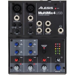 ALESIS Multimix 4 USB mikser audio analogowy