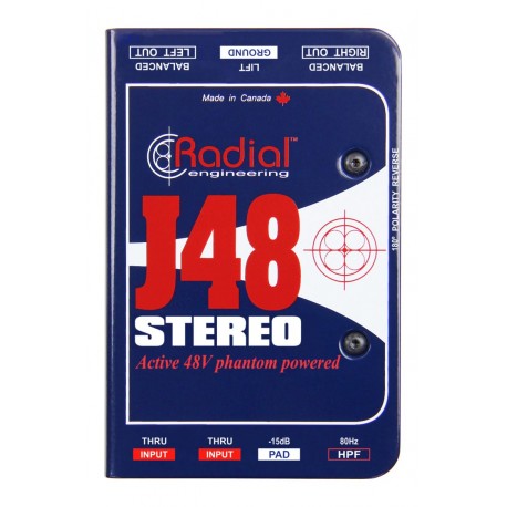 RADIAL J48 Stereo Di-box aktywny
