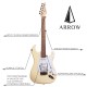 Arrow ST 211 Creamy Rosewood/White gitara elektryczna