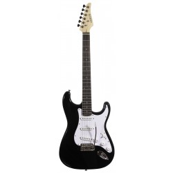 Arrow ST 111 Deep Black Rosewood/White gitara elektryczna