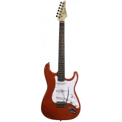 Arrow ST 111 Diamond Red Rosewood/White gitara elektryczna
