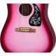 Epiphone Starling Square Shoulder Hot Pink Pearl