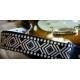 Pasek gitarowy ERNIE BALL EB-5343 White Savannah Jacquard, gruba taśma