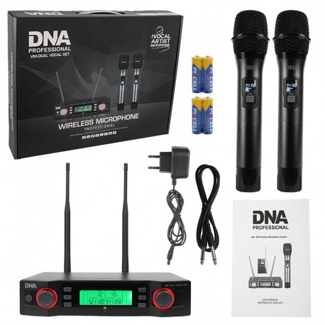 DNA VM - DUAL VOCAL SET podwójny zestaw do ręki