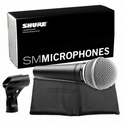 Shure SM48S-LC Mikrofon dynamiczny, wokalowy z wyłącznikiem