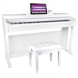 V-TONE BL-8808 WH PIANINO CYFROWE DO NAUKI USB MIDI BIAŁE