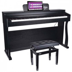 V-TONE BL-8808 BK PIANINO CYFROWE DO NAUKI USB MIDI CZARNE