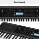 Yamaha PSR-E373 keyboard z dynamiczną klawiaturą 61-klawiszy