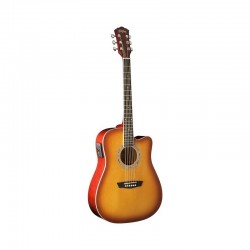 WASHBURN WA 90 CE (TS) - Gitara elektroakustyczna, wbudowany tuner