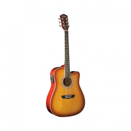 WASHBURN WA 90 CE (TS) - Gitara elektroakustyczna, wbudowany tuner
