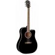 WASHBURN WA 90 CE (B) - Gitara elektroakustyczna, wbudowany tuner