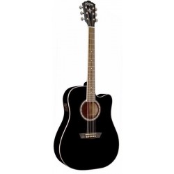 WASHBURN WA 90 CE (B) - Gitara elektroakustyczna, wbudowany tuner