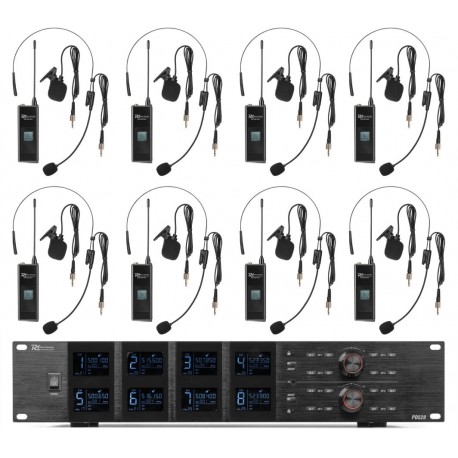 Mipro ACT 312 B / 32 T x 2/MU 53 HNS x 2 Zestaw bezprzewodowy z dwoma mikrofonami nagłownymi