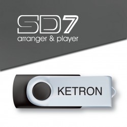 Ketron Pendrive 2016 SD7 Style Upgrade v4 - pendrive z dodatkowymi stylami